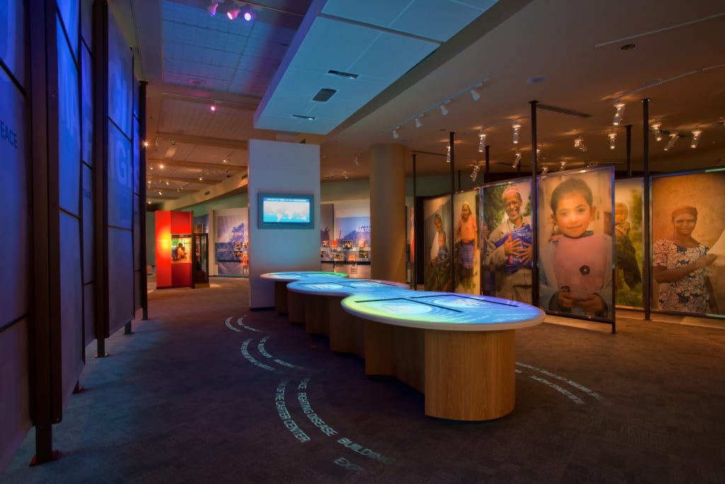 Jimmy Carter Museum displays