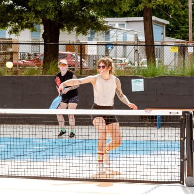 Pickleball is back at Pullman Yards!